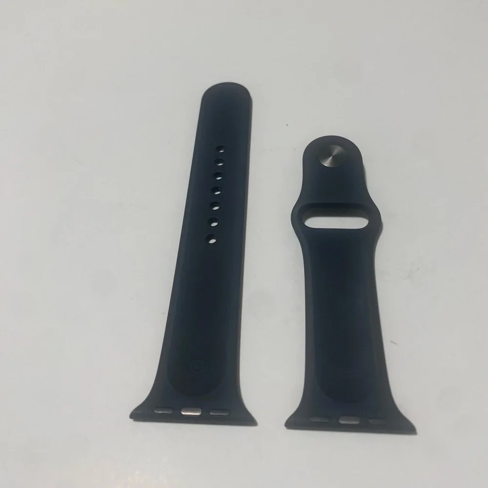New Authentic Apple Watch 40mm Black Sport Band - M/L